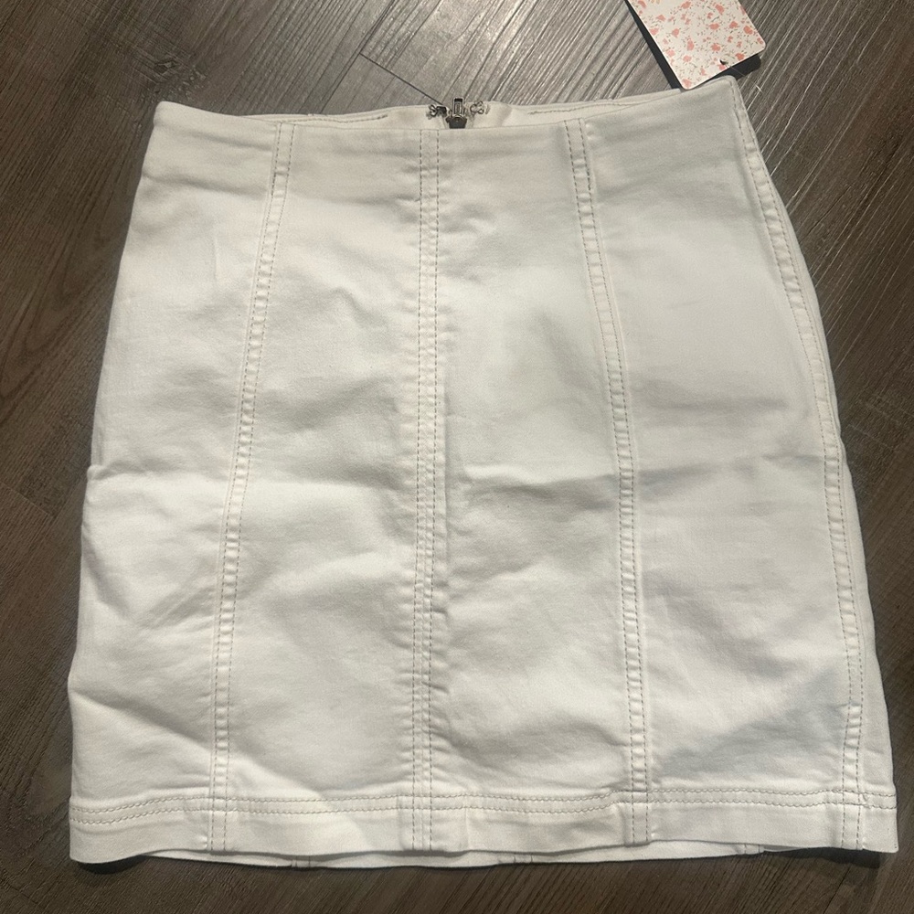 Free people white skirt